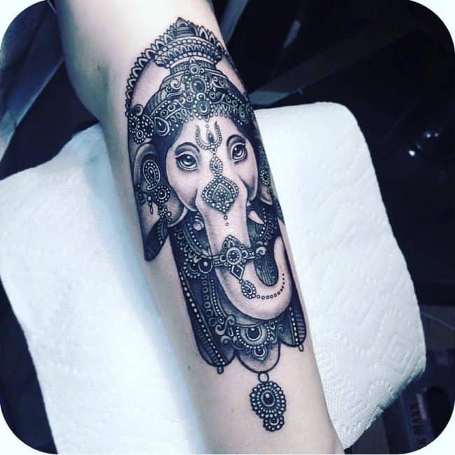 elephant tattoo43
