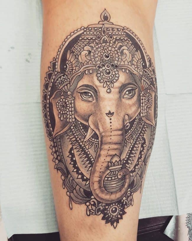 elephant tattoo45