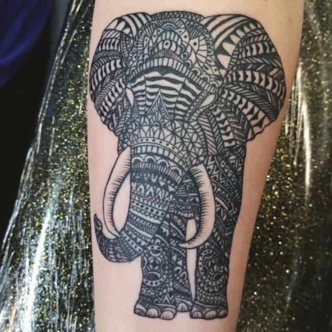 elephant tattoo55