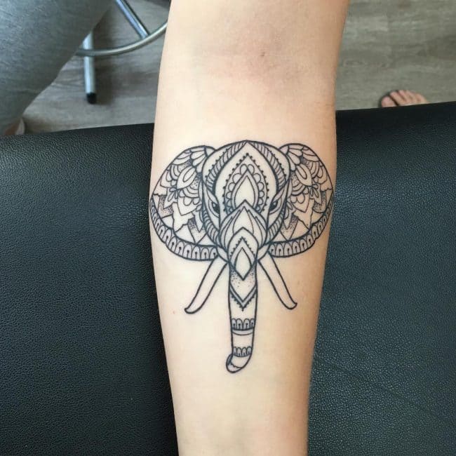 elephant tattoo59