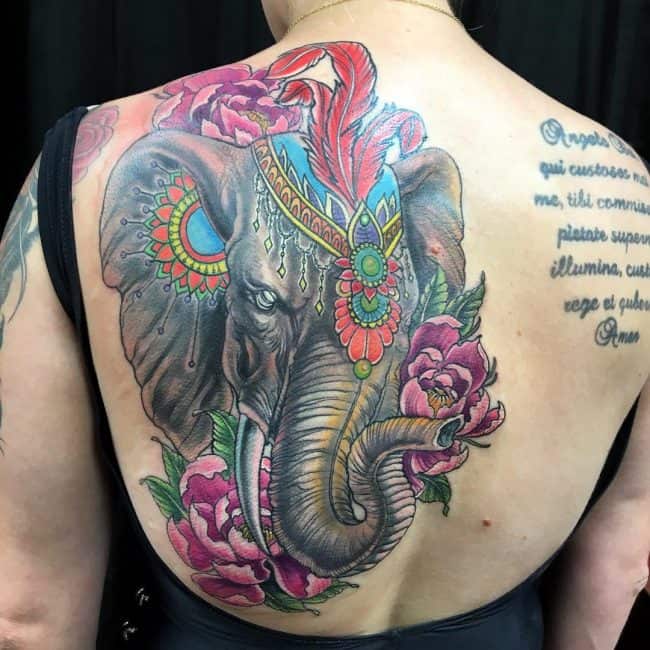 elephant tattoo61