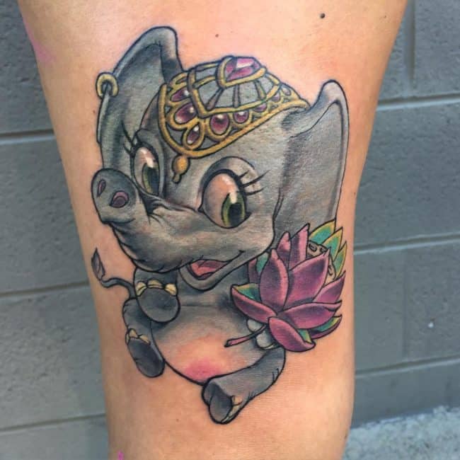 elephant tattoo67