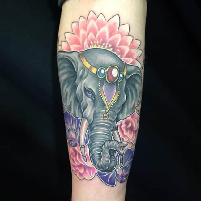 elephant tattoo68