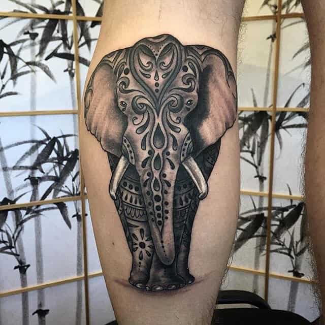 elephant tattoo73