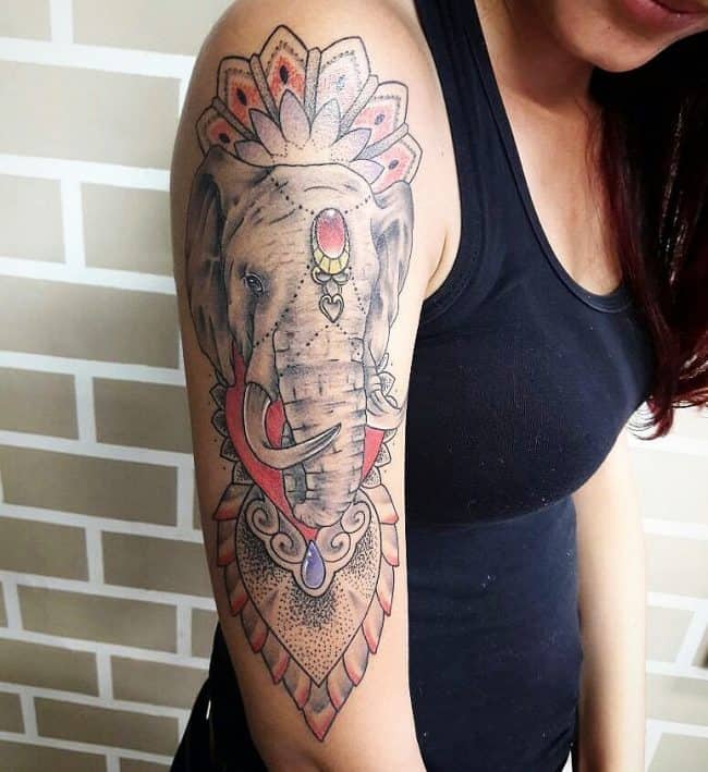 elephant tattoo85