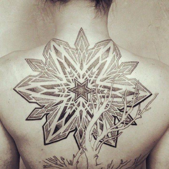 Star Tattoos For Back