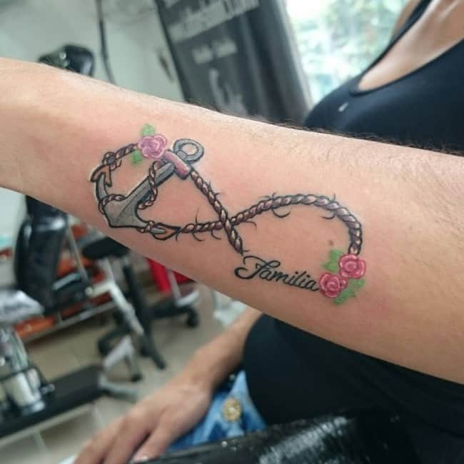 Tattooist Studio - #infinity #staystrong #tattoo #spreadartnotvirus Done By  Me @tattooiststudio Happy customer come for the beautiful tattoos Follow me  on insta @tattooiststudioofficial Call me -8369592755 Whatsapp  me-9869300671 Dont Think Get Ink ...