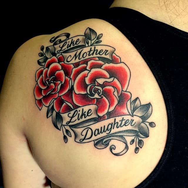 mother daughter tattoos