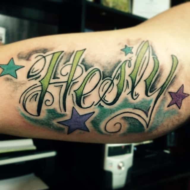 name tattoo