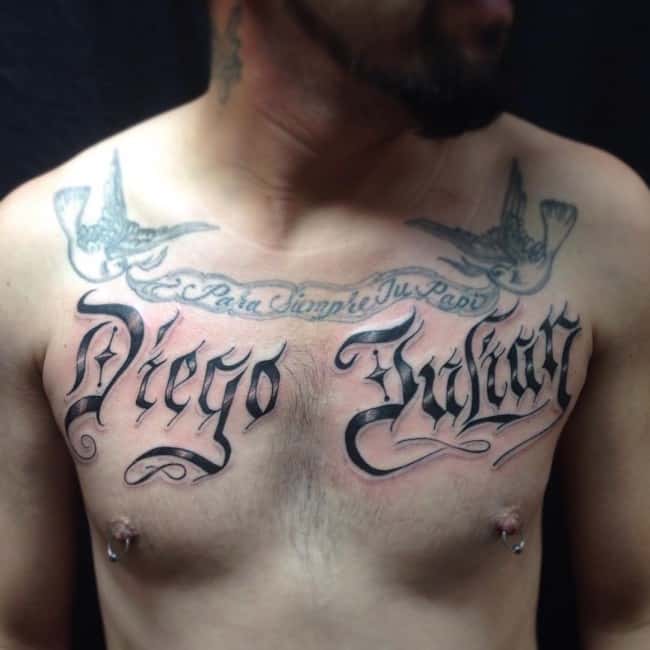 name tattoo