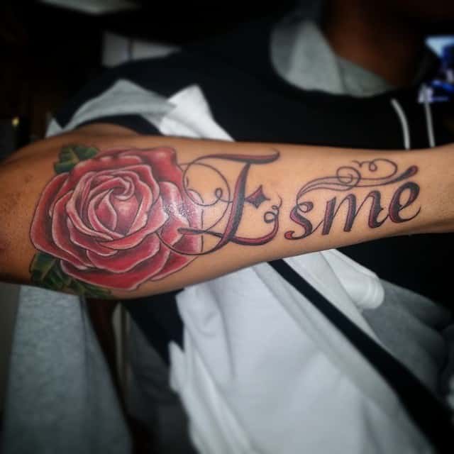 name tattoo