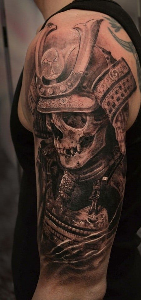 Undead Samurai by Sushi  Pricked Tattoos Lively  Canada  rtattoos