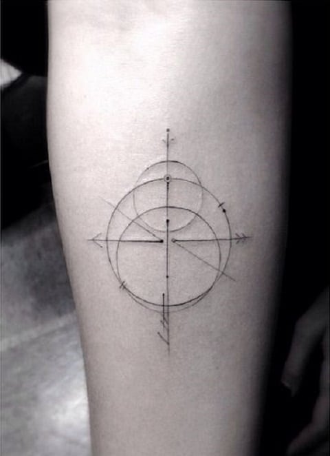 160+ Best Compass Tattoos And Meanings (August 2018) - Part 2