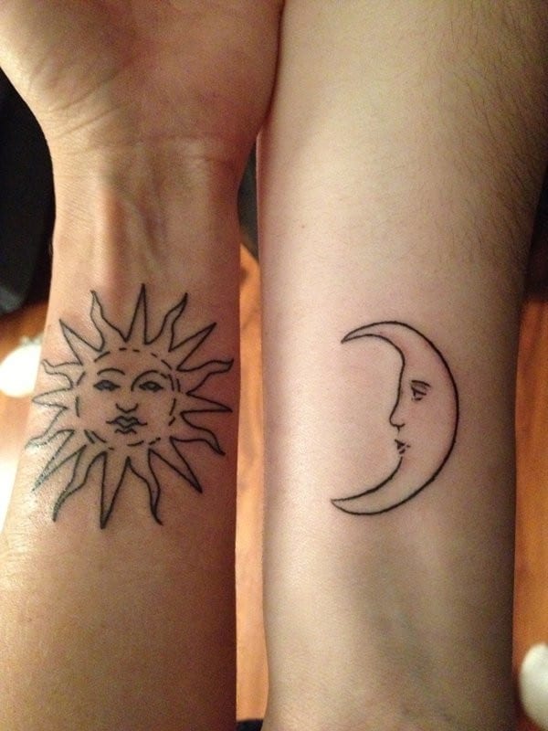 Sister Tattoos For 2