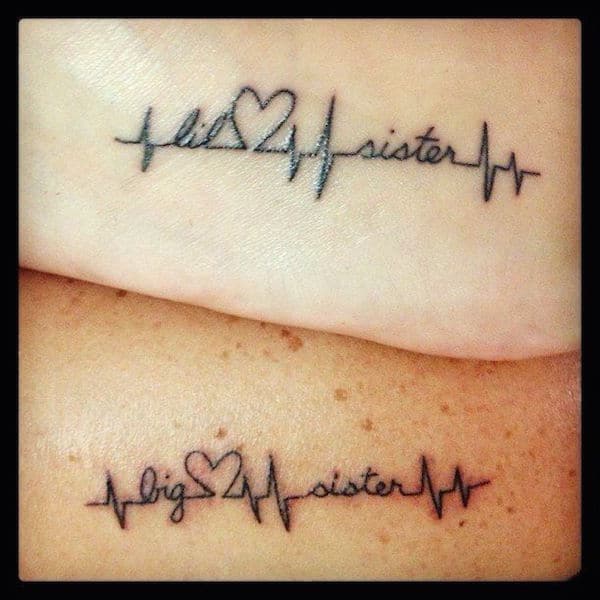 Sisters Matching Tattoo