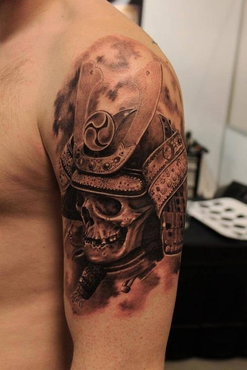 Skull Samurai Tattoo