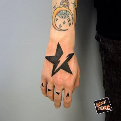 Star Tattoos For Mens Arm