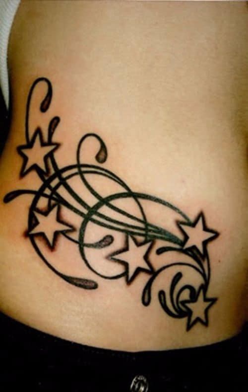 Star Tattoos For Womens