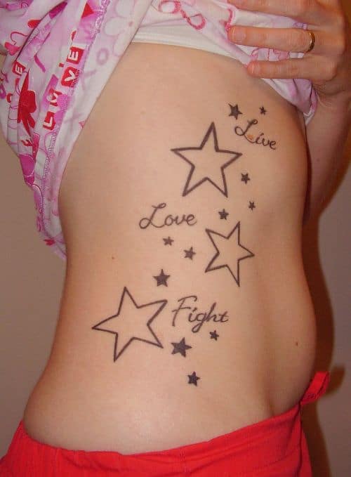 Star Tattoos Sayings