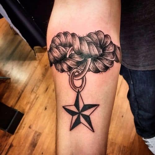 Star Tattoos For Mens Arm