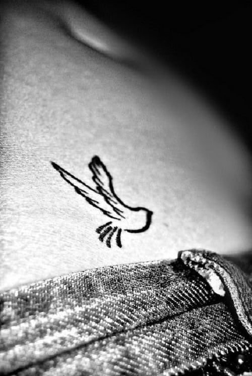 Tiny Bird Tattoo Inspiration