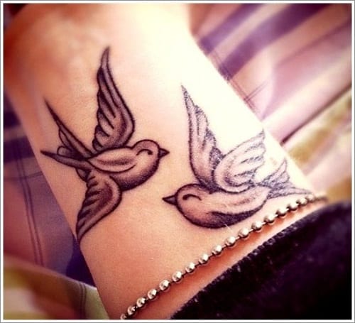 Two Bird Tattoos
