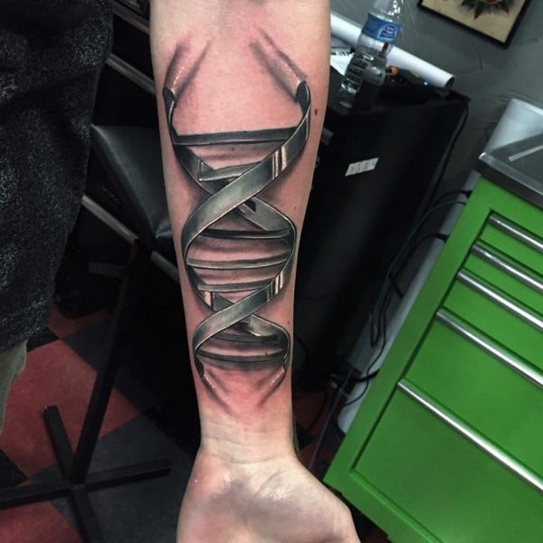 3D Forearm Tattoo