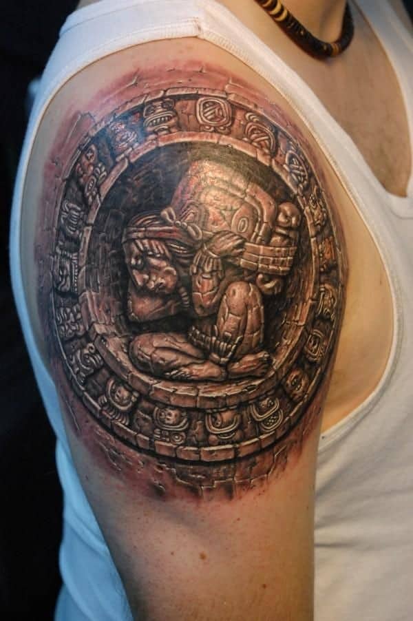 3D Pavel Angel Tattoo