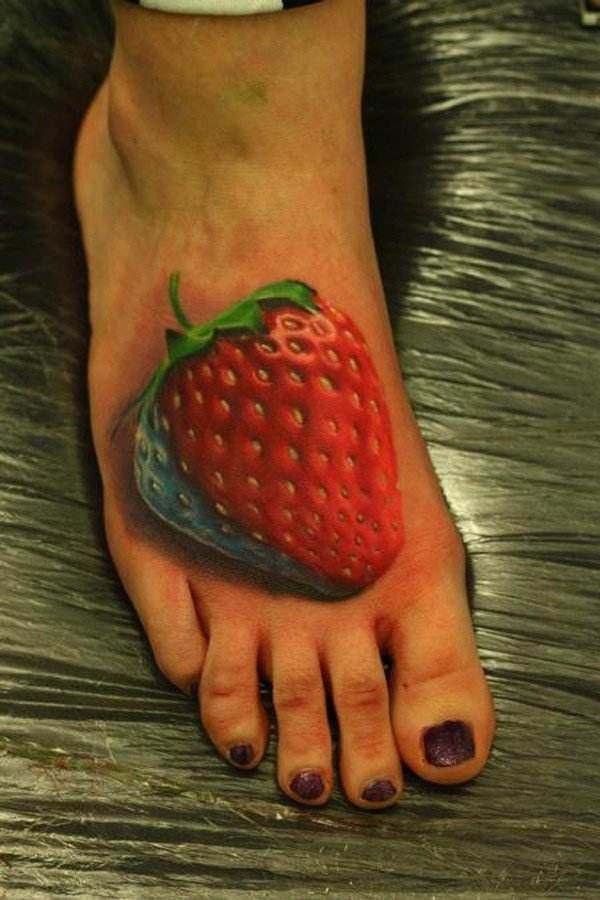 3D Tattoos On Foot