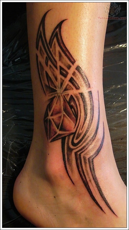 Ankle Tribal Tattoos