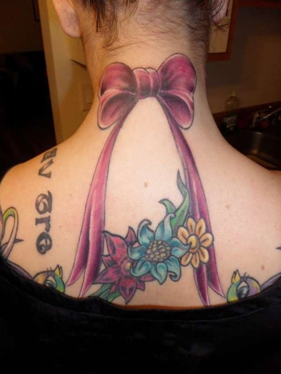 fineline coquette ribbon bow tattoo ♡ | Discreet tattoos, Bow tattoo, Bow  tattoo designs