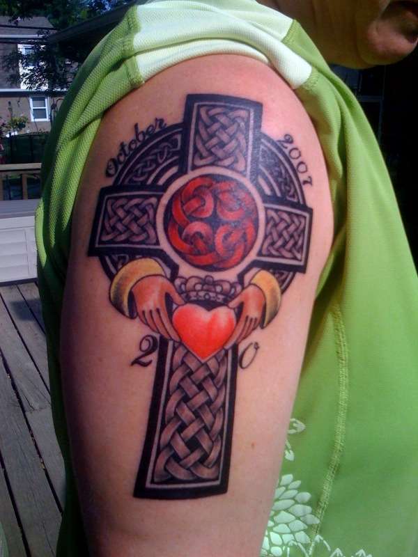 celtic cross tattoo