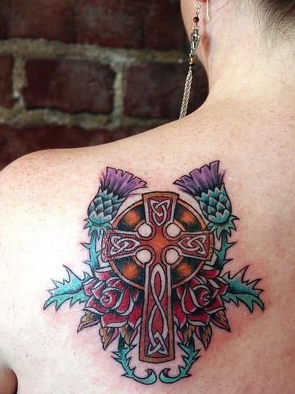 celtic cross tattoo