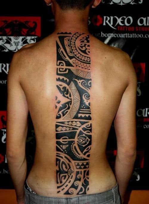 Tribal Back Tattoo  Best Tattoo Ideas Gallery