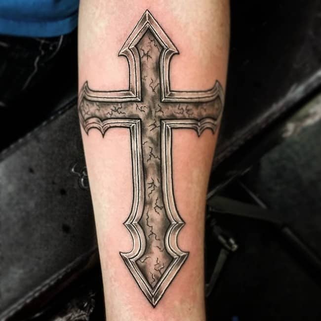 101 Great Cross Tattoo Ideas For Back  Psycho Tats