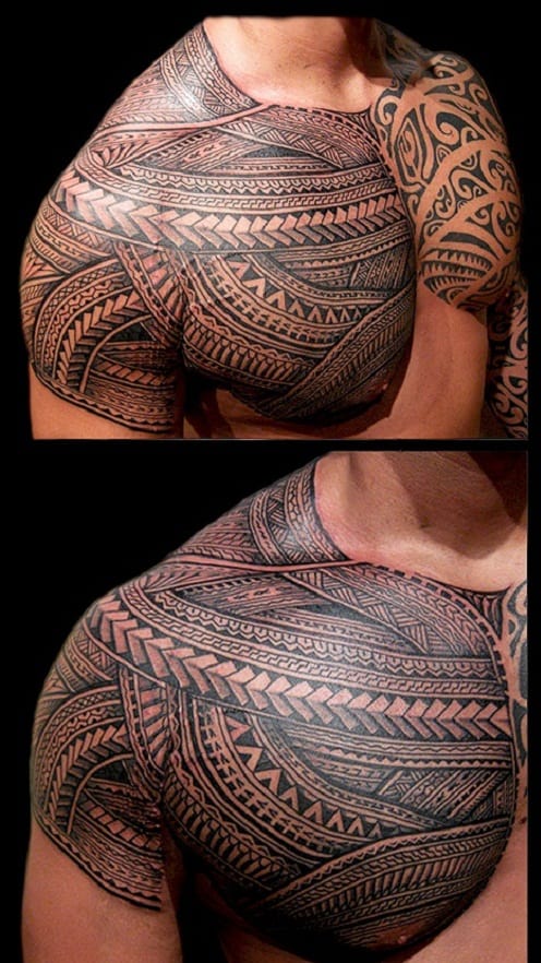 Detailed Maori Tribal Tattoos