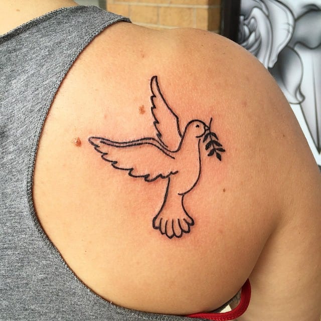 100 Charming Dove Tattoos Meanings