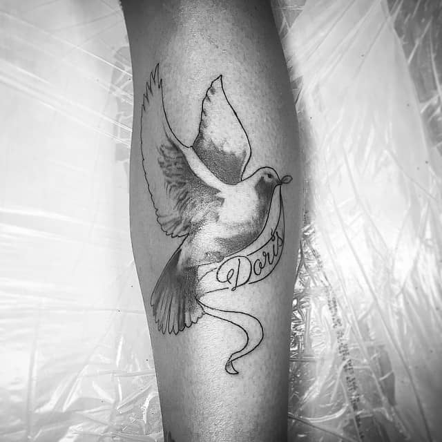 24 Dazzling Dove Tattoo Ideas for Men  Women in 2023