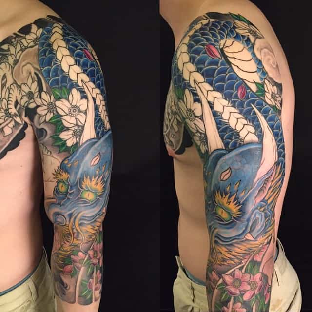 110 Alluring Dragon Tattoos & Their Meanings