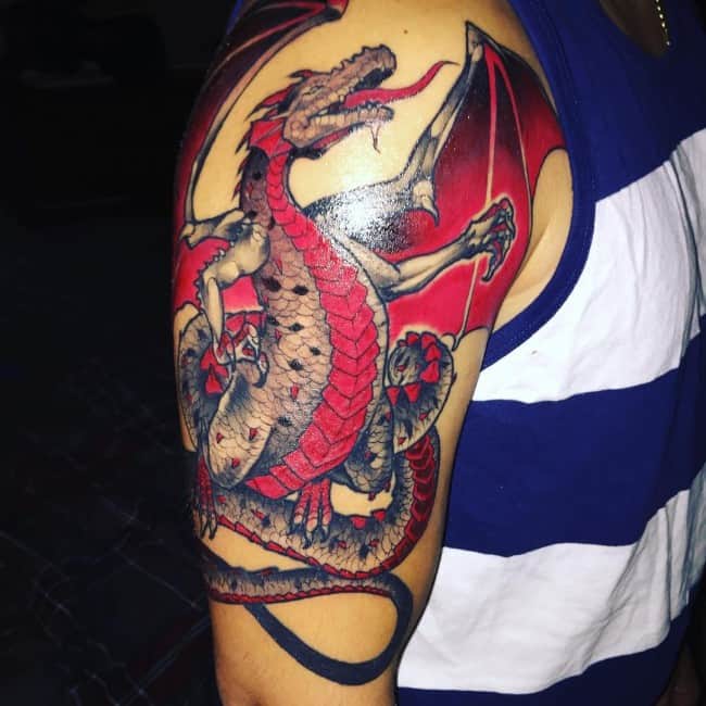 dragon tattoo