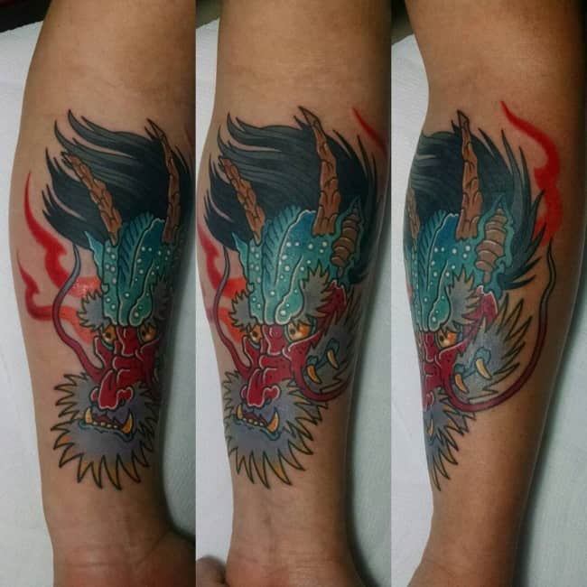 dragon tattoo