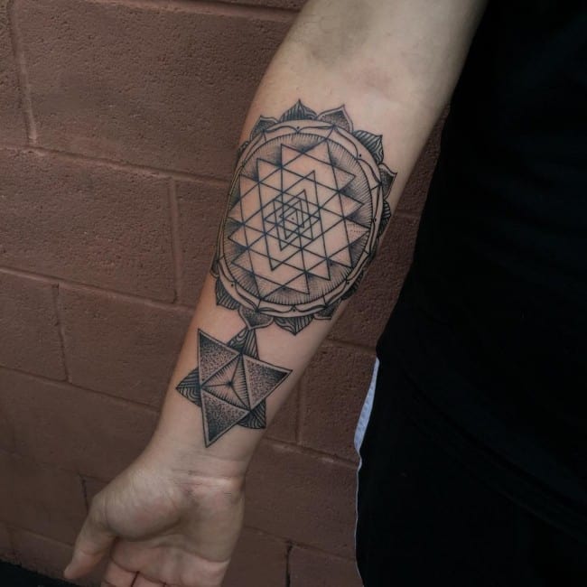 Sacred Geometric Tattoo Art Translates Natures Mathematics on Skin