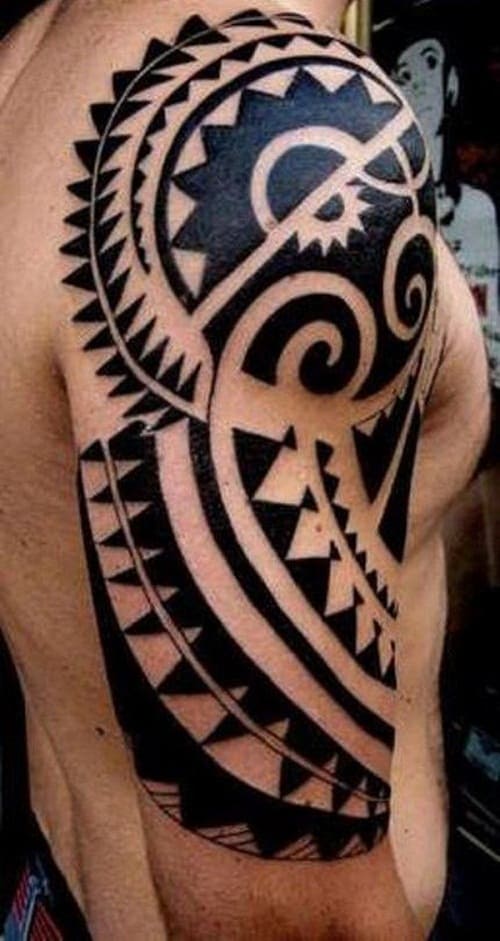 tribal tattoo arm designs