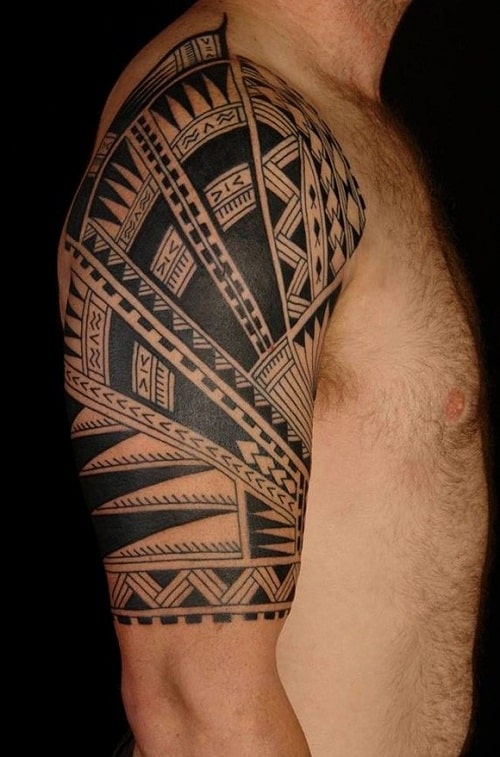 Great Detailed Tribal Tattoos Inspiration