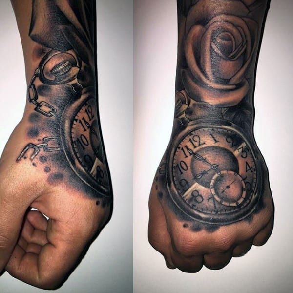 36 Clock tattoo Ideas Best Designs  Canadian Tattoos