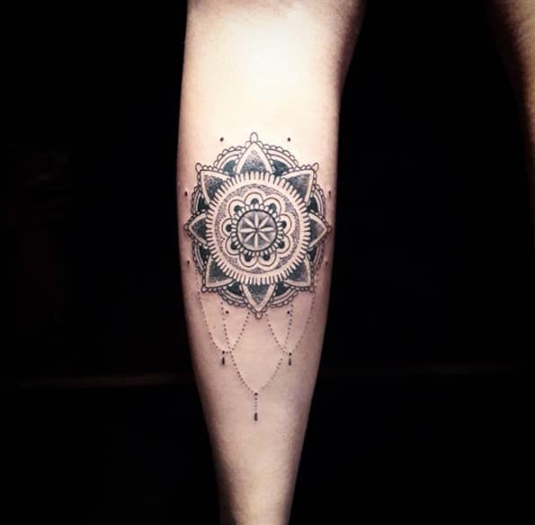 Diseño mandala ornamental de Diogo Rocha