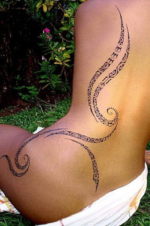 Maori Whole Body Tribal Tattoos