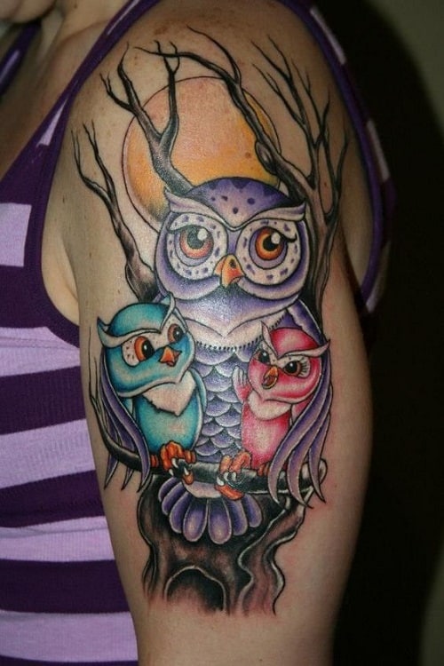 20 Outstanding Owl Tattoos With Meaning  Simply Stylish