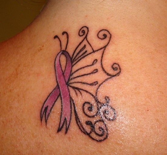 140 Inspiring Breast Cancer Ribbon Tattoos