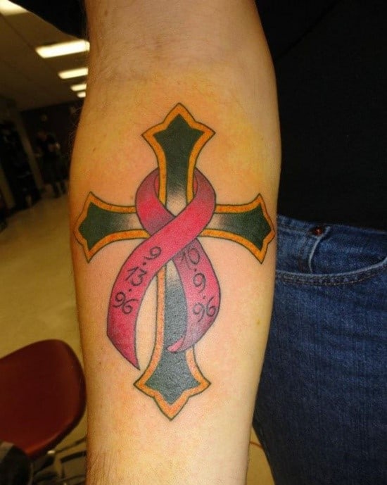 140 Inspiring Breast Cancer Ribbon Tattoos